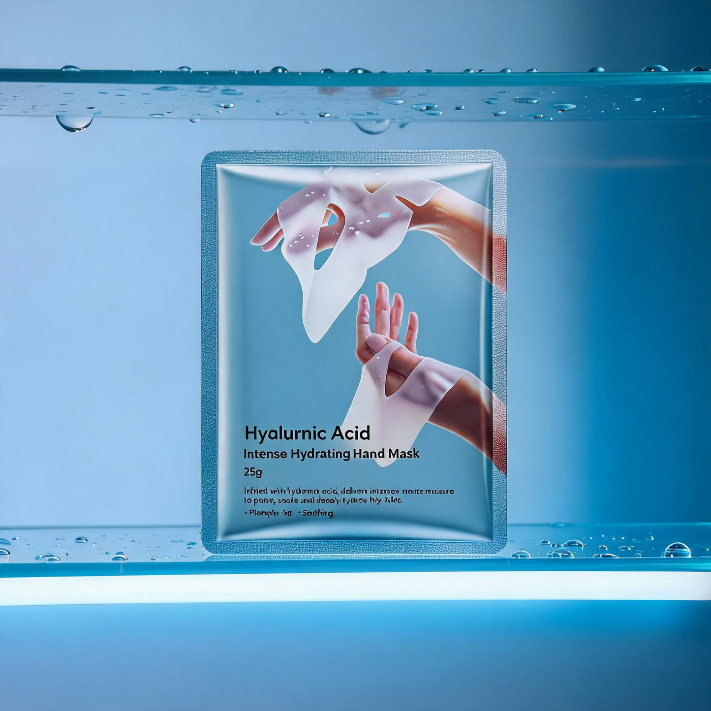 Masque en tissu hydratant intense à l’acide hyaluronique